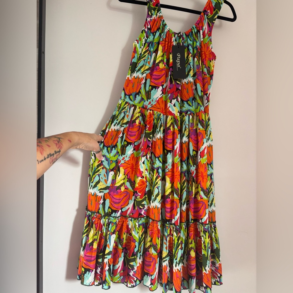 Papa Vancouver Colorful Floral Lumi Dress